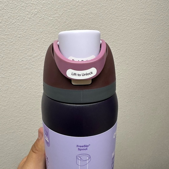 Owala Freesip Stainless Steel 32oz Water Bottle Whole Foods Exclusive Navy Berry - Picture 6 of 8